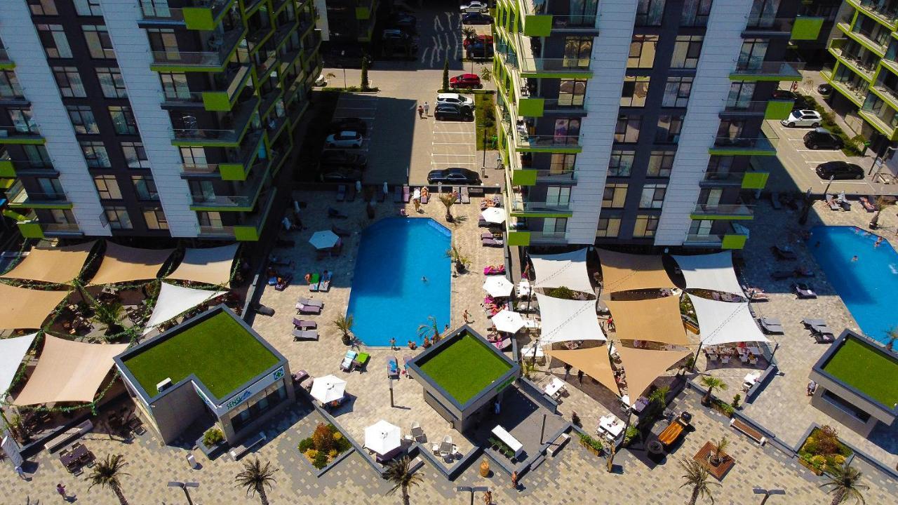 Cristalex Aparthotel & Spa Mamaia Nord Năvodari Exterior foto