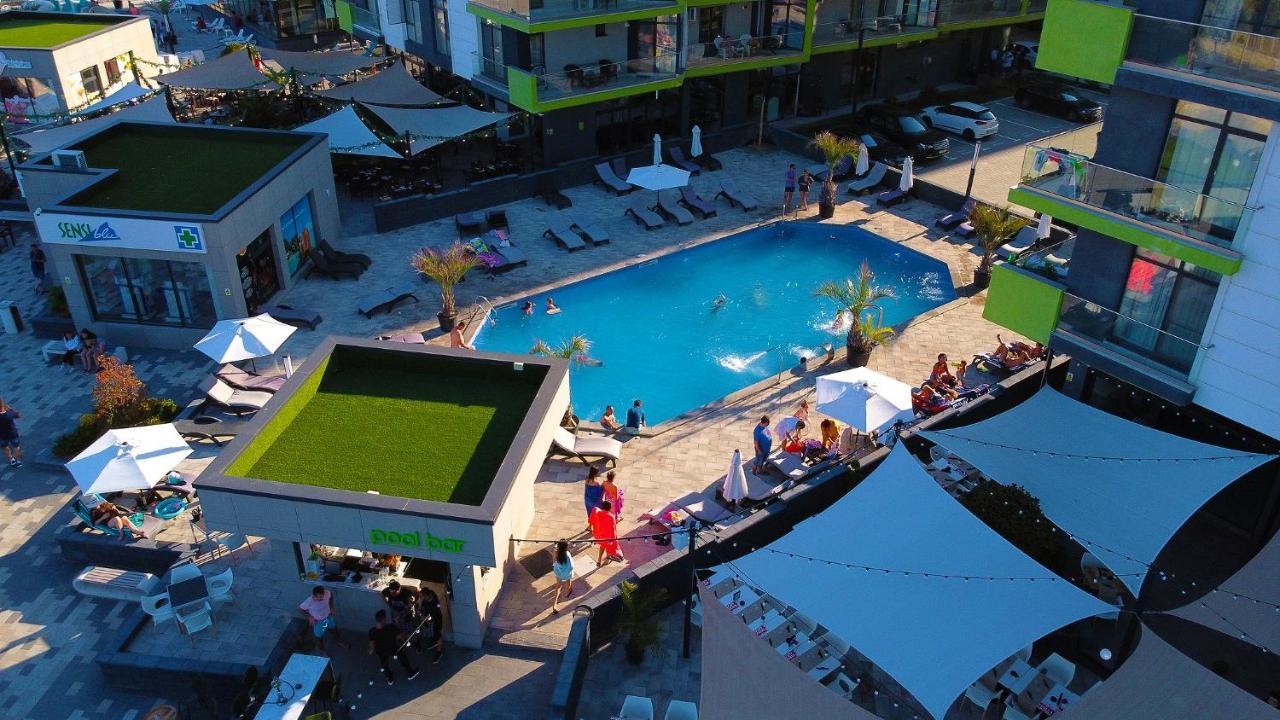 Cristalex Aparthotel & Spa Mamaia Nord Năvodari Exterior foto